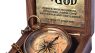 For I Know The Plans I Have For You, Jeremiah 29:11, Solid Brass Directional Engraved Compass, Baptism Gifts for Boys Girls, First Communion, Christian Gifts for Men, First Confirmation Gifts for Boys