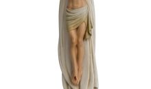 BC Catholic Holy Trinity Standing Cross, 12.5″H Crucifix table Cross, Jesus Christ Inspirtional Home Décor, Religious Gift, Christian Decoration for Home Church Office, Renaissance Sculpture Hand Painted by Buildclassic