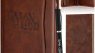 Fuyoooo 3 Pcs Man of God Gifts for Men, Leather Portfolio Notebook Pen Set