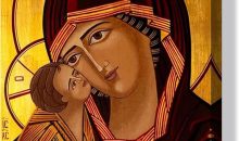 Christian Orthodox Icon Canvas Print Virgin Mary and Jesus Wall Art Wall Decor Mother of God Byzantine Picture Painting for Home Bedroom Decoration Poster with Frame Ready to Hang(16”Wx24”H) Christian Orthodox Icon Canvas Print Virgin Mary and Jesus Wall Art Wall Decor Mother of God Byzantine Picture Painting for Home Bedroom Decoration Poster with Frame Ready to Hang(16”Wx24”H)