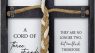A Cord of Three Strands Wedding Sign, 15x10 Inch, Black