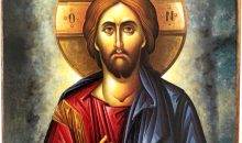Handmade Wooden Greek Christian Orthodox Wood Icon of Jesus Christ / MP2A Handmade Wooden Greek Christian Orthodox Wood Icon of Jesus Christ / MP2A
