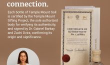Temple Mount Soil Christian Gift Set – Authentic Sacred Soil from Jerusalem