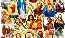 Catholic Stickers Religious Bible Faith Cross Sticker Pack Gifts for Adults Teens and Kids, 60PCS Aesthetic Catholic Jesus Stickers for Water Bottles Laptops Suitcases Skateboards Guitar Catholic Stickers Religious Bible Faith Cross Sticker Pack Gifts for Adults Teens and Kids, 60PCS Aesthetic Catholic Jesus Stickers for Water Bottles Laptops Suitcases Skateboards Guitar
