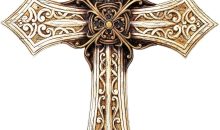 Eagrafts Rustic Decorative Layered Wood Like Resin Wall Cross (White) Eagrafts Rustic Decorative Layered Wood Like Resin Wall Cross (White)