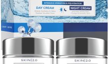 Skin 2.0 Hyaluronic Acid & Collagen Face Moisturizer – Deep Hydration & Firming Cream for Smooth, Youthful Look – Dermatologist Tested, Korean Skin Care Set, Vegan, Clean Beauty – Day & Night Duo Skin 2.0 Hyaluronic Acid & Collagen Face Moisturizer – Deep Hydration & Firming Cream for Smooth, Youthful Look – Dermatologist Tested, Korean Skin Care Set, Vegan, Clean Beauty – Day & Night Duo