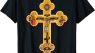 Greek Orthodox Jesus Christ Cross Icon T-Shirt