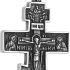 HZMAN Eastern Orthodox Cross Necklace for Men,22+2In Chain,Waterproof