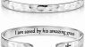 Carviell Bracelets for Women – 100+ Meaningful Engraved Messages – Solid 316L Surgical Stainless Steel Cuff Bracelet – Gift Ready