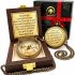 Lord’s Path Compass – Baptism, Communion, Confirmation, Christian Gifts for Teenage Boys | Religious Gifts for Men, Graduation Inspirational Present – Greeting Card Included