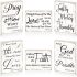 Maitys 6 Pcs Bible Verse Mini Wood Signs Religious Sign, Stylish Style