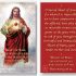 Sacred Heart of Jesus Laminated Prayer Cards pack of 20