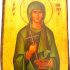 Iconsgr Wooden Greek Christian Orthodox Wood Icon of Saint Paraskevi / A0