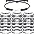 Rtteri 20 Pcs Faith Cross Bracelets Religious Gifts for Women