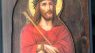 Handmade Wooden Greek Christian Orthodox Wood Icon of Jesus Christ / D2