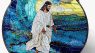 8-Inch Jesus Christian Suncatcher Ornament, Stained Glass Window Hanging, Religious Ornament, God Jesus Home Decor, Faith Window Decor — Gift for Christmas & Holidays, Christian Gifts, Religious Gifts
